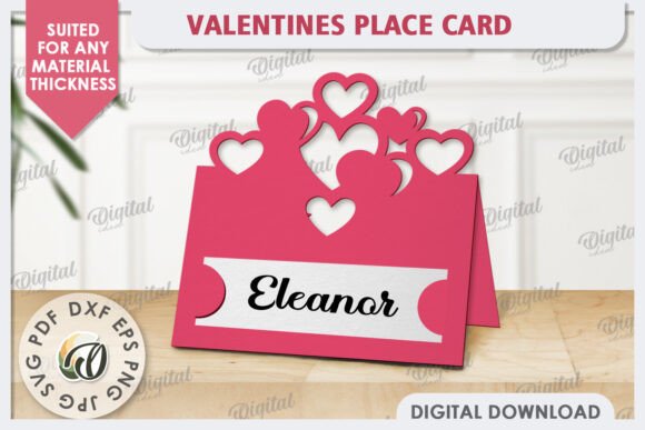 Download Wedding Place Card Paper Cut. Love SVG - Card Collection