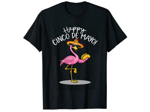 Download Flamingo Taco Cinco De Mayo T-Shirt - Premium Resources